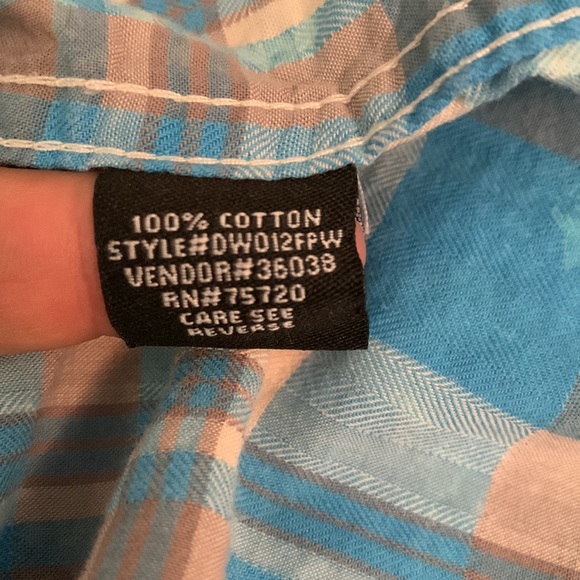 Depart West men’s long sleeve button down shirt. - Picture 6 of 7